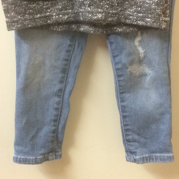 7 For All Mankind shirt/Gap elastic Sz 2Tpants - Picture 3 of 11